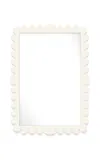 Fleur Garden District Magazine Mirror In White