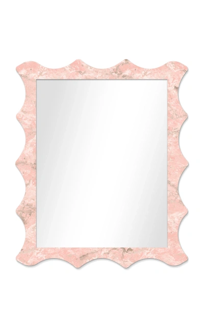 Fleur Luna Mirror In Pink