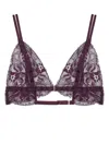 Fleur Of England Eliza Bra In Purple