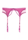 Fleur Of England Lola Mesh Suspender Belt