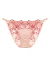 Fleur Of England Ouvert Briefs In Pink