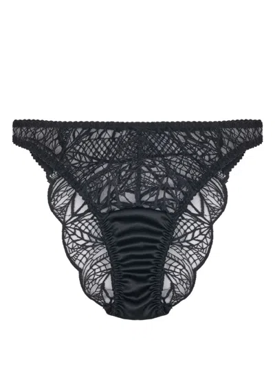 Fleur Of England Roxy Briefs In Black