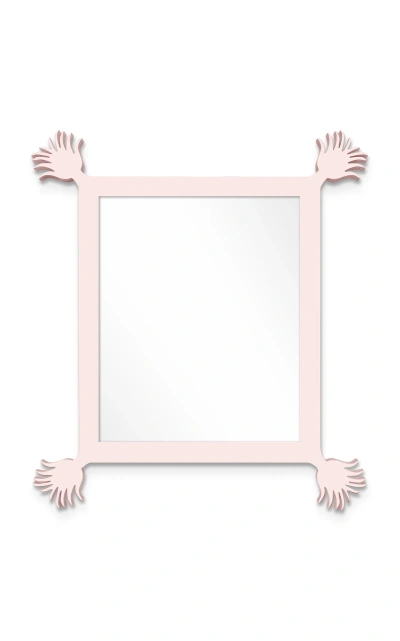 Fleur Vieux Mirror In Pink