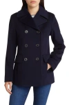 Fleurette Ali Wool Peacoat In Blue