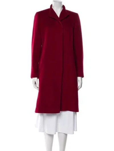 Pre-owned Fleurette Cashmere Coat In Red