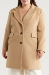 Fleurette Charlie Wool Coat In Camel