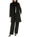 Fleurette Long Wool-blend Coat