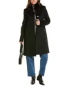 FLEURETTE FLEURETTE LONG WOOL-BLEND COAT