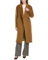 Fleurette Long Wool Coat