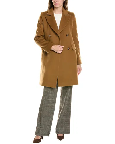 Fleurette Medium Wool Coat In Multi