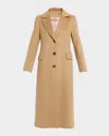 Fleurette Mia Cashmere Maxi Coat In Multi
