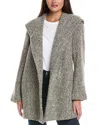 Fleurette Short Wool-blend Jacket In Multi