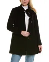 FLEURETTE FLEURETTE TEXTURED WOOL-BLEND CAR COAT