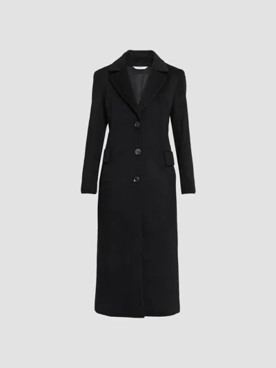 Fleurette Women's Mia Cashmere Maxi Coat In Black