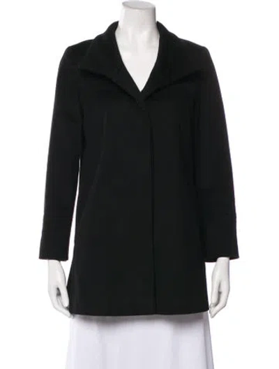 Pre-owned Fleurette Wool Jacket In Black