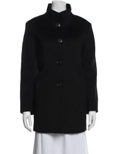 Pre-owned Fleurette Wool Jacket In Black