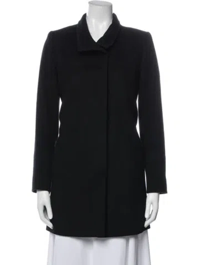 Pre-owned Fleurette Wool Jacket In Black