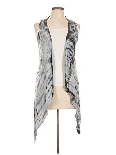 Pre-owned Fleurish Kimono In Gray