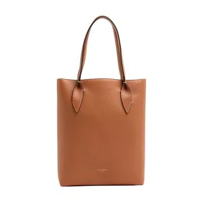 Fleuron Bambou Handbag In Brown