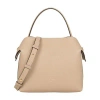 Fleuron Medium Swann Bag In Beige