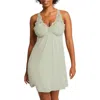 Fleur't Belle Epoque Fuller Cup Lace Chemise In Fern