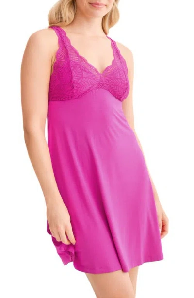 Fleur't Belle Poque Racerback Chemise In Pink