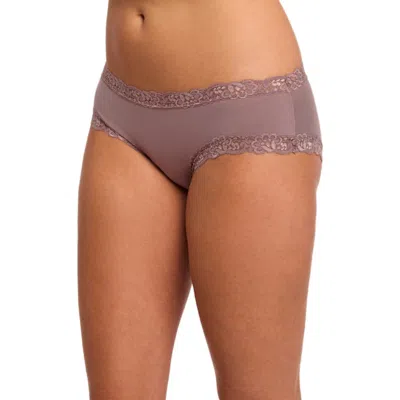Fleur't Iconic Boyshorts In Cappuccino