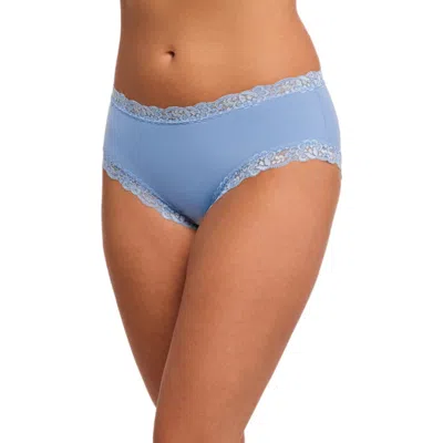 Fleur't Iconic High Waist Boyshorts In Bluebell