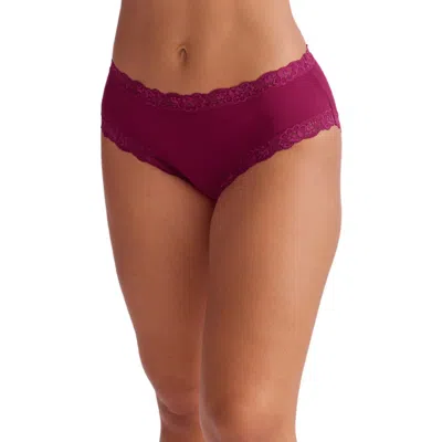 Fleur't Iconic High Waist Boyshorts In Purple