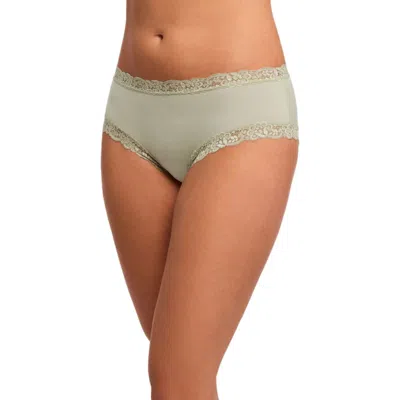 Fleur't Iconic High Waist Boyshorts In Fern
