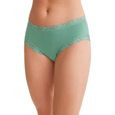 Fleur't Iconic High Waist Boyshorts In Green