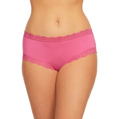 Fleur't Iconic High Waist Boyshorts In Pink