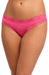 Fleur't Iconic Thong In Azalea