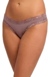 Fleur't Iconic Thong In Pink