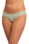 Fleur't Iconic Thong In Fern