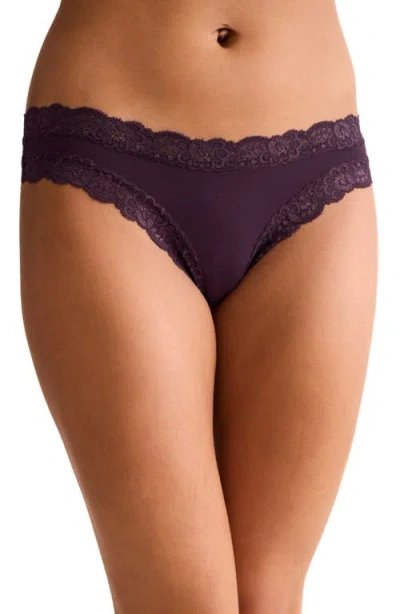 Fleur't Iconic Thong In Purple