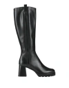 Fleury Woman Boot Black Size 8 Leather In Black