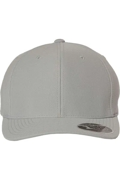 Flexfit 110 Cool & Dry Mini-piqu Cap In Silver