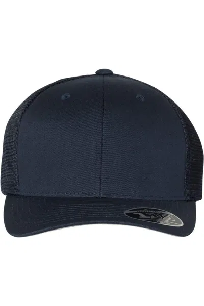 Flexfit 110 Mesh-back Cap In Blue