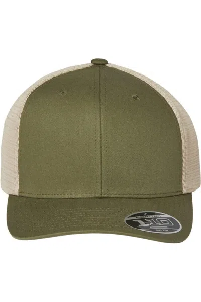 Flexfit 110 Mesh-back Cap In Black