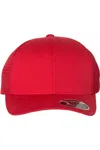 Flexfit 110 Mesh-back Cap In Red