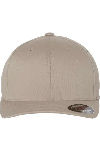 Flexfit Cotton Blend Cap In Beige