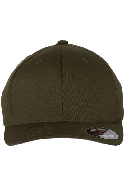 Flexfit Cotton Blend Cap In Black
