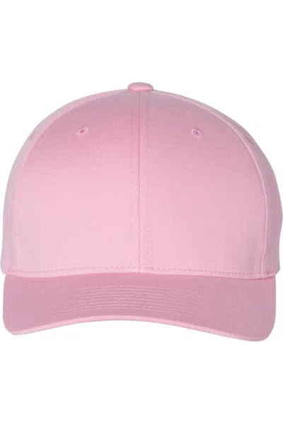 Flexfit Cotton Blend Cap In Pink