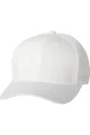 Flexfit Cotton Blend Cap In White