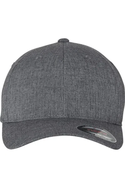 Flexfit Heatherlight Mlange Cap In Grey