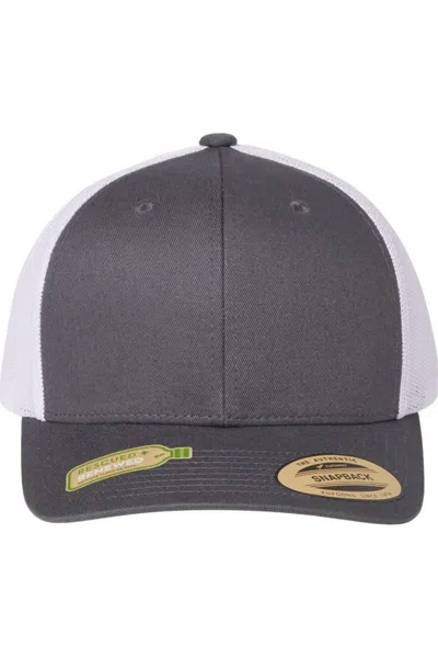 Flexfit Sustainable Retro Trucker Cap In Black