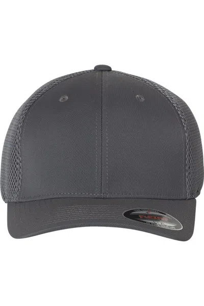 Flexfit Ultrafiber Mesh Cap In Black