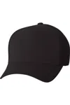 Flexfit Ultrafiber Mesh Cap In Black