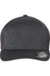 Flexfit Unipanel Trucker Cap In Black